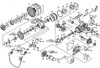 [DAIWA] Genuine Spare Parts for 16 CATALINA 4500H Product code: 00059585 **Back-order (Shipping in 3-4 weeks after receiving order)