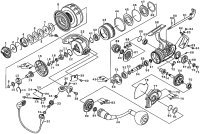 [DAIWA] Genuine Spare Parts for 16 CATALINA 4500 Product code: 00059573 **Back-order (Shipping in 3-4 weeks after receiving order)