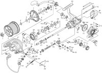 [DAIWA] Genuine Spare Parts for 18 TOURNAMENT SURF 35 08PE Product code: 00059388 **Back-order (Shipping in 3-4 weeks after receiving order)