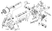 [DAIWA] Genuine Spare Parts for 21 SURF BASIA 15PE Product code: 00067006 **Back-order (Shipping in 3-4 weeks after receiving order)