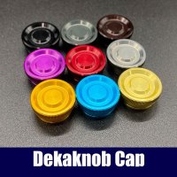 [KAKEDZUKA DESIGN WORKS] DEKA Knob Cap/Mechanical Brake Knob for SHIMANO 23 Metanium, 22 Metanium Shallow Edition, 20 Metanium [KDW-041]