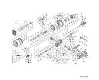 [SHIMANO] Genuine Spare Parts for 24 TWIN POWER 3000MHG Product Code: 046833 **Back-order (Shipping in 3-4 weeks after receiving order)