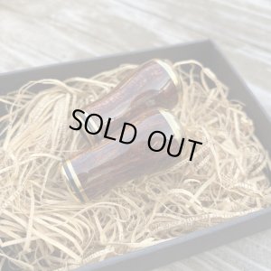 Photo6: [FHF/fishing house freedom] Wood Handle Knob Round Shape Rosewood ("Karin") (1 piece) F-16