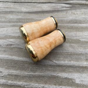 Photo3: [FHF/fishing house freedom] Wood Handle Knob Round Shape Maple (1 piece) F-05