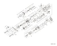 [SHIMANO] Genuine Spare Parts for 24 CALCUTTA CONQUEST SHALLOW EDITION 31HG LEFT Product code: 046741 **Back-order (Shipping in 3-4 weeks after receiving order)