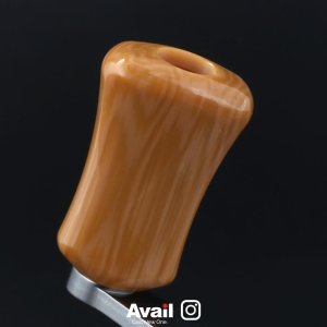 Photo17: [Avail] Marble Flat Handle Knob Short - 1 piece