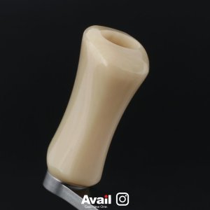 Photo12: [Avail] Marble Flat Handle Knob Short - 1 piece