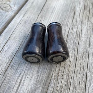 Photo11: [FHF/fishing house freedom] Wood Handle Knob Round Shape Ebony (1 piece) F-20