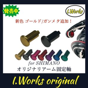 Photo2: [I.Works] Original Arm Fixing Shaft for SHIMANO