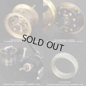 Photo2: [Avail] SHIMANO Microcast Spool for 21 CALCUTTA CONQUEST 200/201 [21CNQ2044R]