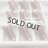 [FHF/fishing house freedom] Wood Handle Knob Round Shape "Karin" (Padouk) Burl Monochrome (1 piece) F-15