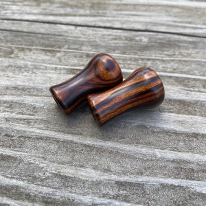 Photo5: [FHF/fishing house freedom] Wood Handle Knob I Shape Desert Ironwood (1 piece) F-13