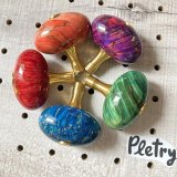 [Pletry] Stabilized Wood Cocoon Knob (1 piece)