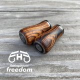 [FHF/fishing house freedom] Wood Handle Knob Round Shape Desert Iron (1 piece) F-21