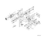 [SHIMANO] Genuine Spare Parts for 23 CARDIFF XR C2000S Product Code: 046550 **Back-order (Shipping in 3-4 weeks after receiving order)