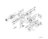 [SHIMANO] Genuine Spare Parts for 23 CARDIFF XR C2000SHG Product Code: 046567 **Back-order (Shipping in 3-4 weeks after receiving order)
