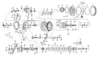 [DAIWA] Genuine Spare Parts for 19 MILLIONAIRE CT SV 70SHL Product code: 00630063 **Back-order (Shipping in 3-4 weeks after receiving order)