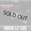 [LIVRE] UNION 52-58B "ALL BLACK" Single Handle