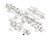 [SHIMANO] Genuine Spare Parts for 17 OCEA JIGGER 1500HG Product code: 036674 **Back-order (Shipping in 3-4 weeks after receiving order)