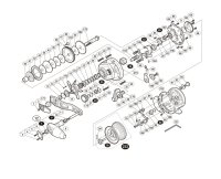 [SHIMANO] Genuine Spare Parts for 17 OCEA JIGGER 1001HG Product code: 036667 **Back-order (Shipping in 3-4 weeks after receiving order)