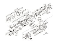[SHIMANO] Genuine Spare Parts for 17 OCEA JIGGER 1501PG Product code: 036704 **Back-order (Shipping in 3-4 weeks after receiving order)