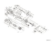 [SHIMANO] Genuine Spare Parts for 25SLX BFS XG RIGHT Product code: 048189 **Back-order (Shipping in 3-4 weeks after receiving order)