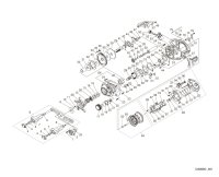 [SHIMANO] Genuine Spare Parts for 25SLX BFS XG LEFT Product code: 048196 **Back-order (Shipping in 3-4 weeks after receiving order)