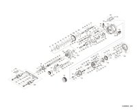 [SHIMANO] Genuine Spare Parts for 25 OCEA CONQUEST CT 201PG LEFT Product code: 047670 **Back-order (Shipping in 3-4 weeks after receiving order)
