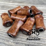 [FHF/fishing house freedom] Wood Handle Knob Paddle Type 2 Sapele Mahogany (1 piece) F-28