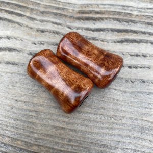 Photo12: [FHF/fishing house freedom] Wood Handle Knob Paddle Type 2 Sapele Mahogany (1 piece) F-28