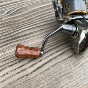 Photo14: [FHF/fishing house freedom] Wood Handle Knob Paddle Type 2 Sapele Mahogany (1 piece) F-28