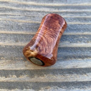 Photo13: [FHF/fishing house freedom] Wood Handle Knob Paddle Type 2 Padouk (“Karin”) (1 piece) F-22