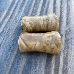 Photo6: [FHF/fishing house freedom] Wood Handle Knob Paddle Type 2 Camphor Burl (1 piece) F-25