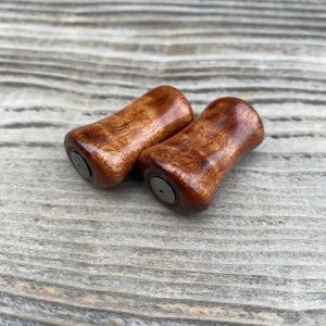 Photo6: [FHF/fishing house freedom] Wood Handle Knob Paddle Type 2 Sapele Mahogany (1 piece) F-28