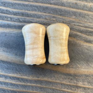 Photo10: [FHF/fishing house freedom] Wood Handle Knob Paddle Type 2 Maple (1 piece) F-24