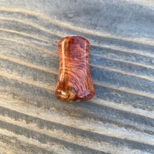 Photo9: [FHF/fishing house freedom] Wood Handle Knob Paddle Type 2 Padouk (“Karin”) (1 piece) F-22