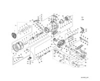 [SHIMANO] Genuine Spare Parts for 25 ULTEGRA C5000XG Product Code: 048042 **Back-order (Shipping in 3-4 weeks after receiving order)