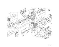 [SHIMANO] Genuine Spare Parts for 25 ULTEGRA 2500SHG Product Code: 047984 **Back-order (Shipping in 3-4 weeks after receiving order)