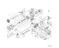 [SHIMANO] Genuine Spare Parts for 25 ULTEGRA  4000XG Product Code: 048035 **Back-order (Shipping in 3-4 weeks after receiving order)