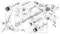 [DAIWA] Genuine Spare Parts for 25 GINRO LBQD Product code: 00066053 **Back-order (Shipping in 3-4 weeks after receiving order)