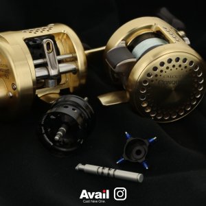Photo4: [Avail] SHIMANO 01 CALCUTTA CONQUEST 50/51 Narrowcast Spool Kit [01CNQ50/51-NS-KIT]