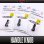 Photo1: [DLIVE] Silicone Round Knob Black (1)