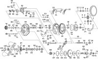 [DAIWA] Genuine Spare Parts for 15 MILLIONAIRE BASARA 100H-L Product code: 00615047 **Back-order (Shipping in 3-4 weeks after receiving order)