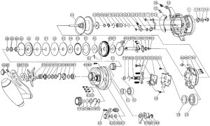 Photo1: [DAIWA] Genuine Spare Parts for 15 SALTIGA 35NL-SJ Product code: 00607273 **Back-order (Shipping in 3-4 weeks after receiving order)