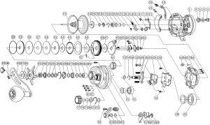 Photo1: [DAIWA] Genuine Spare Parts for 15 SALTIGA 15HL Product code: 00607261 **Back-order (Shipping in 3-4 weeks after receiving order)