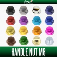 [Avail] Handle Lock Nut M8 (for ABU/DAIWA) *AVHADA