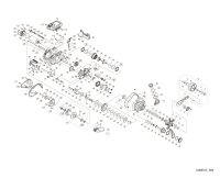[SHIMANO] Genuine Spare Parts for 23-24 Force Master 600 RIGHT Product code: 045058 **Back-order (Shipping in 3-4 weeks after receiving order)