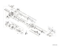 [SHIMANO] Genuine Spare Parts for 24 Barchetta PREMIUM 150 RIGHT Product code: 047274 **Back-order (Shipping in 3-4 weeks after receiving order)