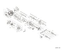 [SHIMANO] Genuine Spare Parts for 25 Stile 100XG Product code: 048486 **Back-order (Shipping in 3-4 weeks after receiving order)