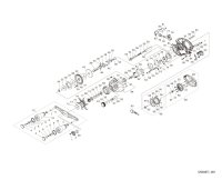 [SHIMANO] Genuine Spare Parts for 25 Stile 101XG Product code: 048493 **Back-order (Shipping in 3-4 weeks after receiving order)